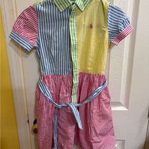 Ralph Lauren Multi Striped Dress